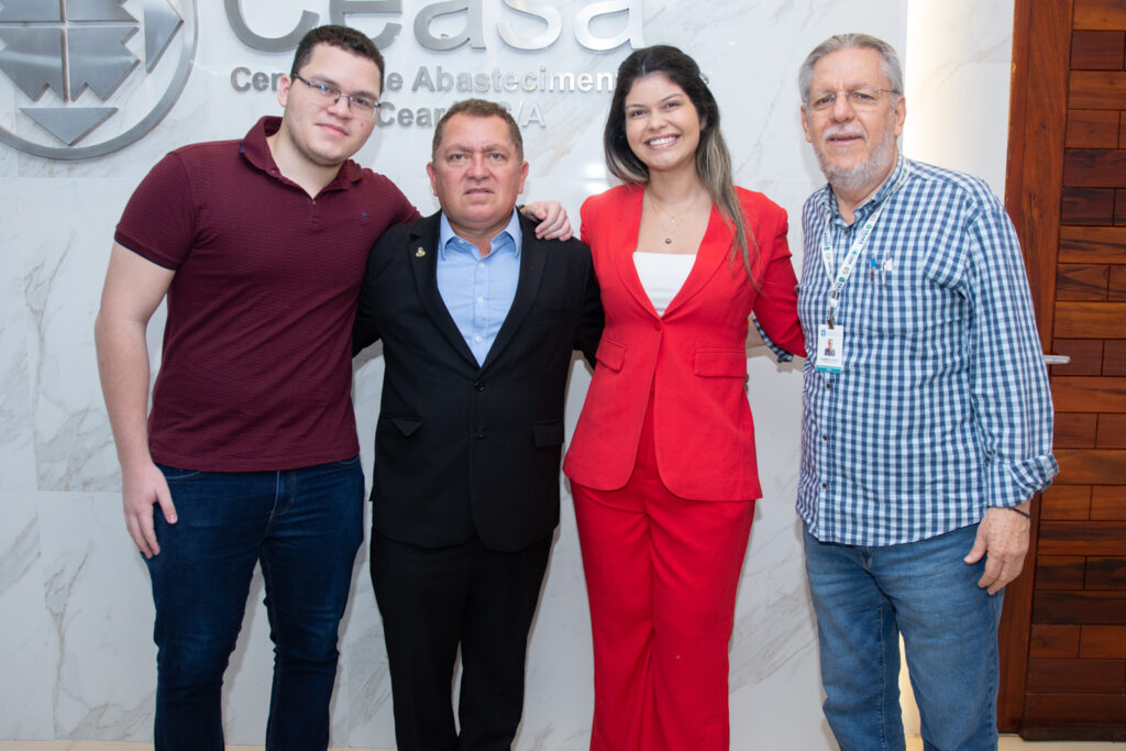 Ravi Pierre, Almir Bier, Karol Bier E Gilberto Costa