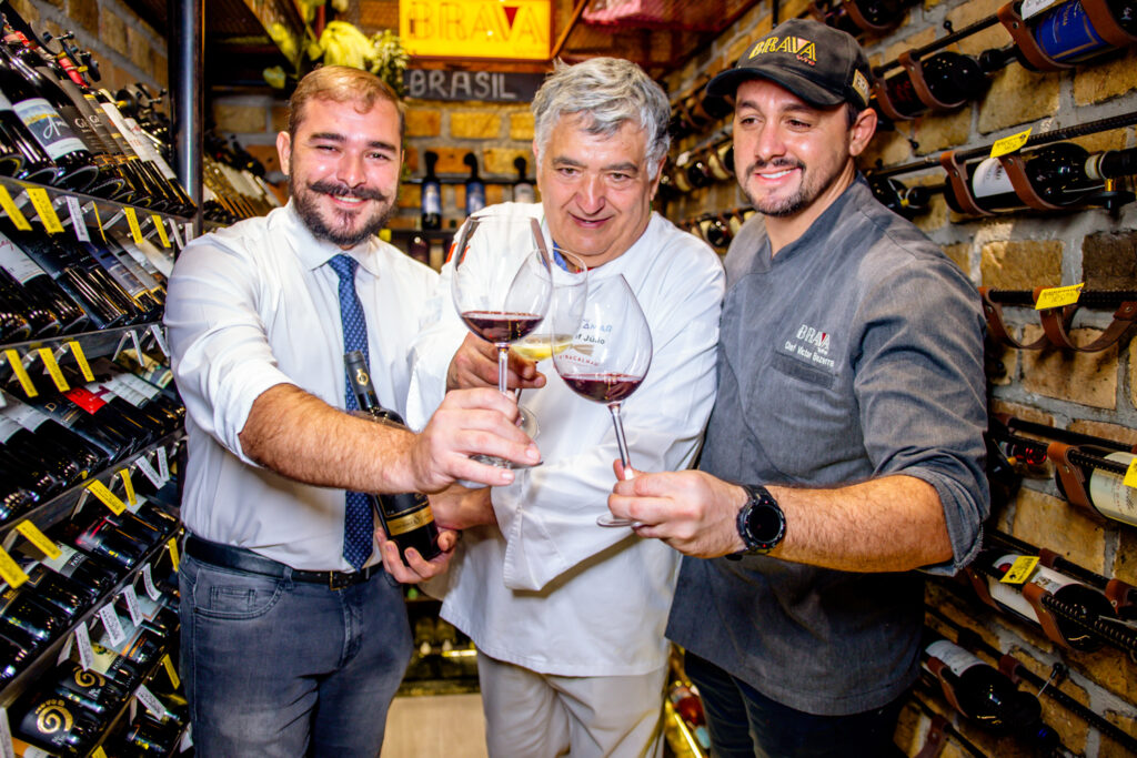 Sommelier Eugênio Ferreira, Chef Júlio Bacalhau E Chef Victor Bezerra (3)