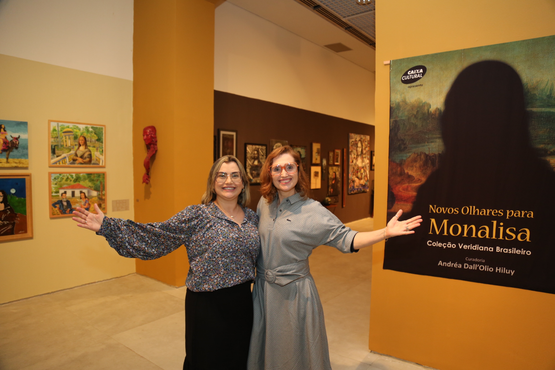 23 ª Exposição “Novos Olhares Para Monalisa” foi aberta na Caixa Cultural de Fortaleza