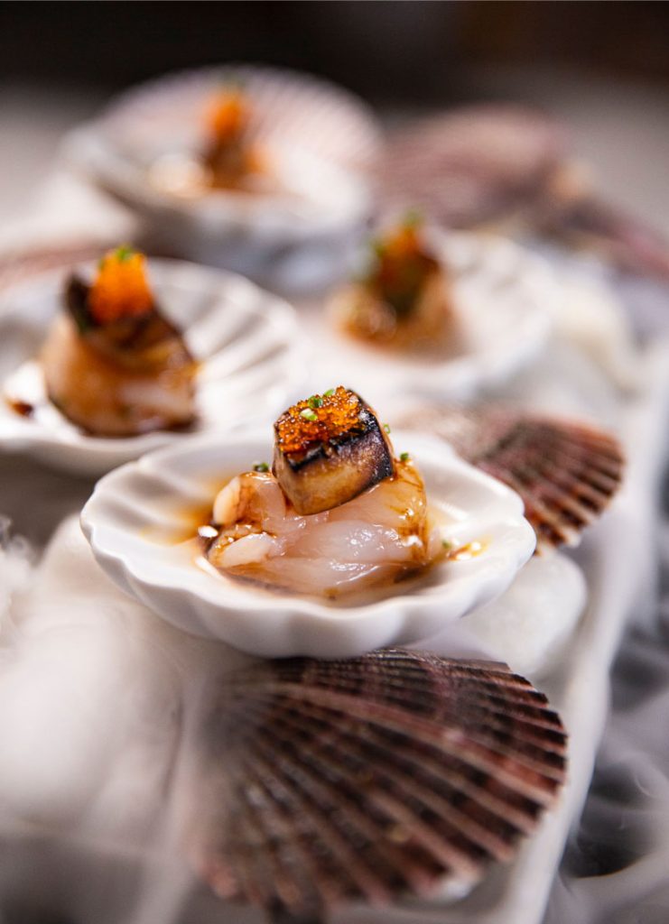 Vieiras Com Foie Gras