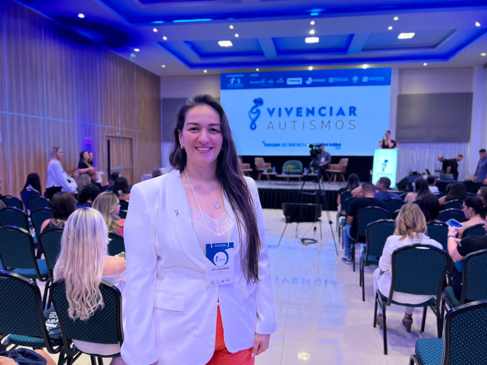 Deputada Estadual Luana Ribeiro participa do Congresso Vivenciar Autismos em Natal