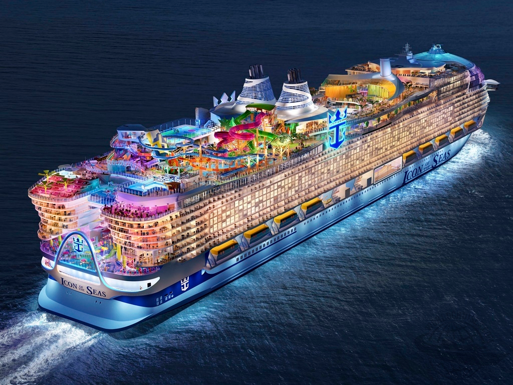 Royal Caribbean apresenta novidades para o Icon of the Seas