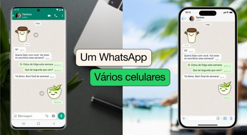 WhatsApp passa a permitir que uma conta seja usada em até 4 celulares