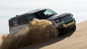 2020 Land Rover Defender 110 Off Roading Sand Dunes