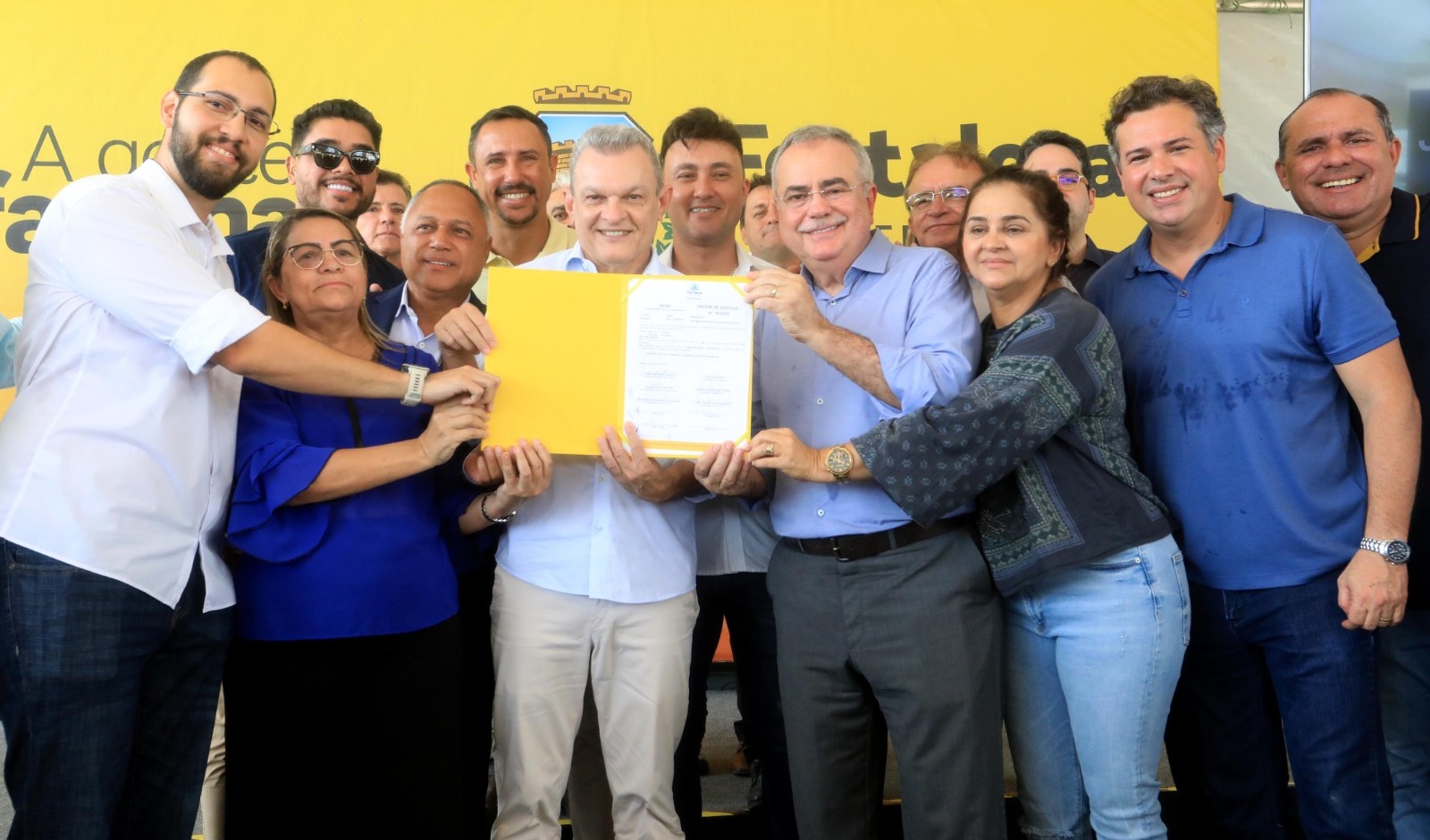 Sarto assina ordem de serviço do Terminal Aberto José de Alencar