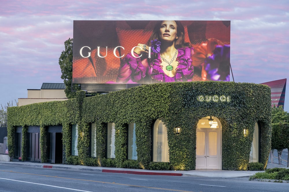 Gucci estreia em Los Angeles seu primeiro Gucci Salon
