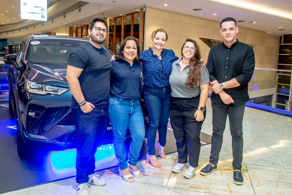 Caius Vieira, Lis Lozano, Taciana Ribeiro, Maria Melo E Saulo Parente