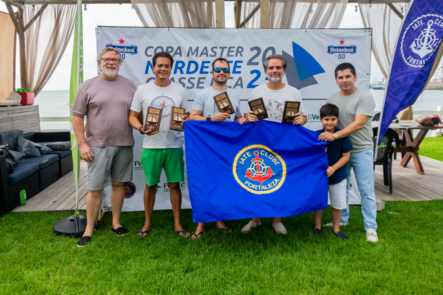 Iate Clube de Fortaleza promove confraternização de encerramento da Copa Master Nordeste 2023 da Classe ILCA