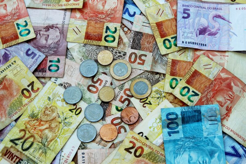 Dinheiro Cédula De Real Moedas Foto Pixabay