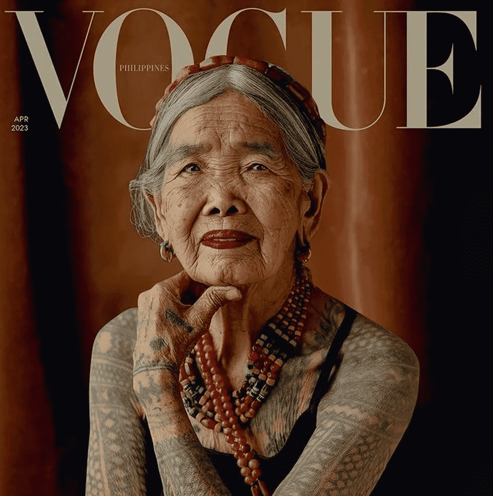 Tatuadora indígena de 106 anos é a mulher mais velha a estrelar capa da Vogue