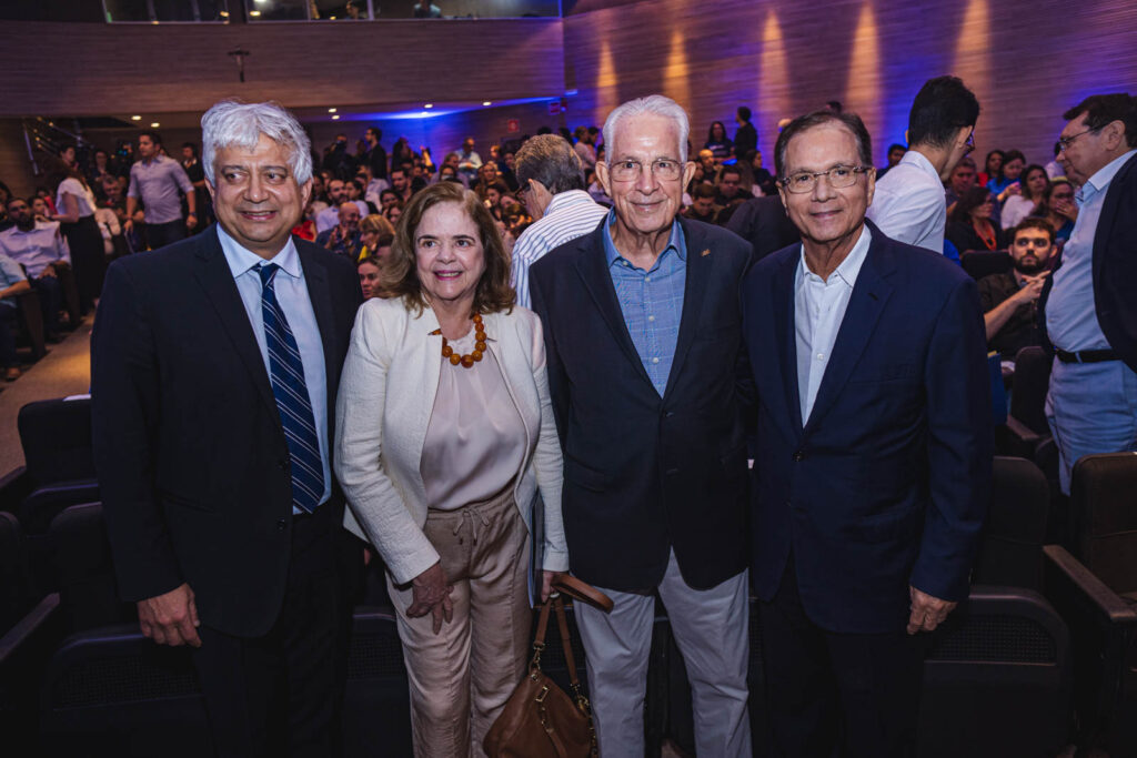 Hitendra Patel, Roseane Medeiros, Carlos Prado E Beto Studart