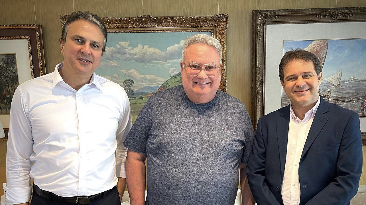 Chiquinho promove reunião com Camilo Santana e Evandro Leitão em Fortaleza