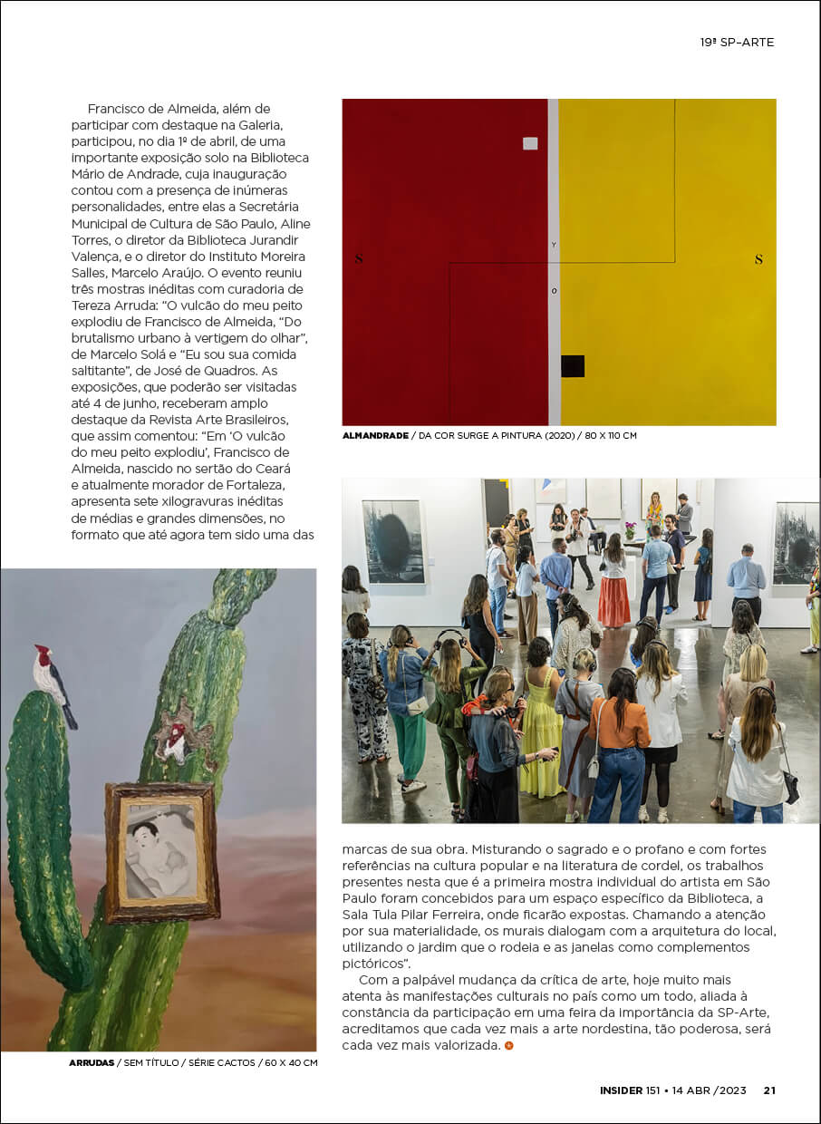 Insider #151 19ª Sp Arte21