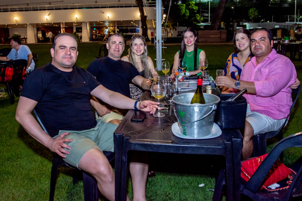 Italo Araújo, Roberto Carlos, Ticiane Benevides, Norelly Rufino, Nerci Ciarlini E João Paulo De Castro