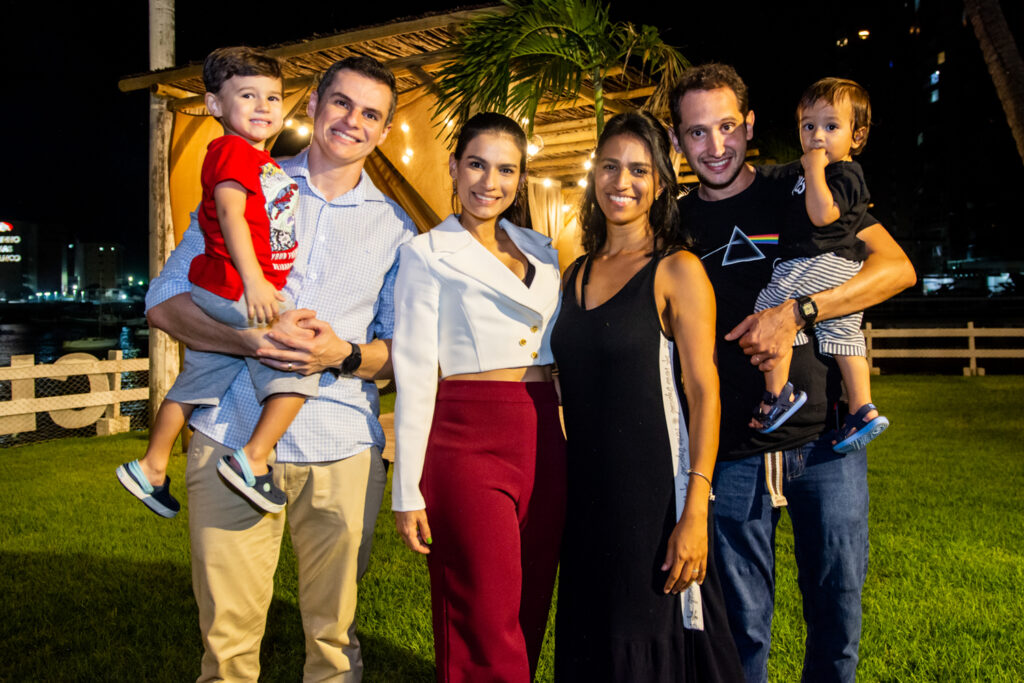 João Pedro, Eduardo E Priscila Mendes, Leuriane Rocha, Luciano Bruno E Arthur Lucas Rocha (1)