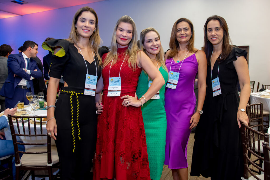 Julia Leite, Alessandra Aragão, Silvana Simões, Jaqueline Alencar E Rachel Lucena