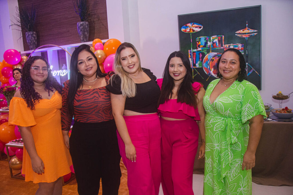 Noemir Silva, Nadia Cavalcante, Leticia Teixeira, Emily Freitas E Jane Silva