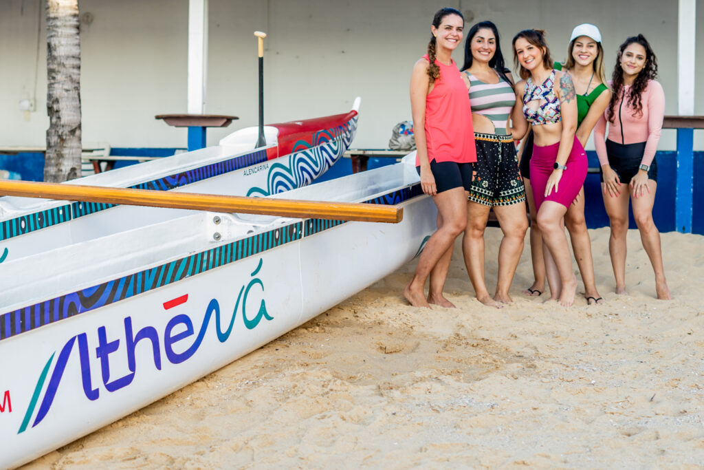 Patricia Sudário, Suellen Macêdo, Aline Gomes, Natália Albuquerque, Emanuelle Wirtzbiki