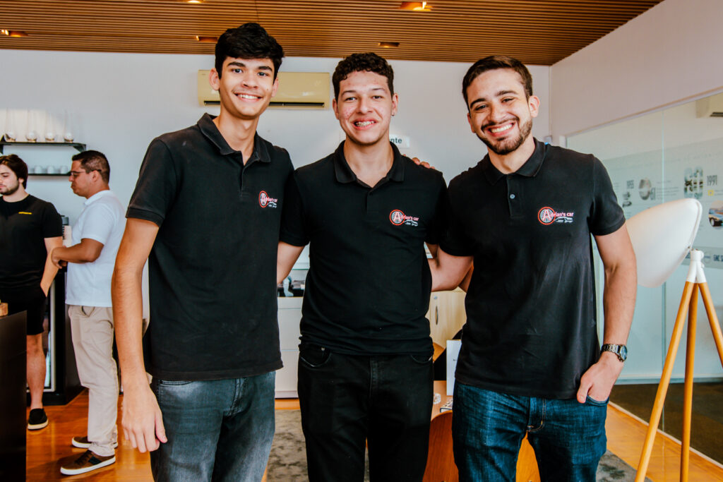 Pedro Arthur, Eric Madeira E Adriano Filho