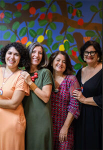 Roberta Souza, Cristina Pioner, Germana Cabral E Giovanna Sampaio. Jornalistas. Sócias Da Casa De Memórias.