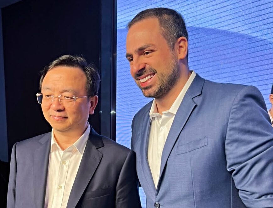 Rodrigo Ventura busca ampliar negócios com CEO da montadora chinesa BYD