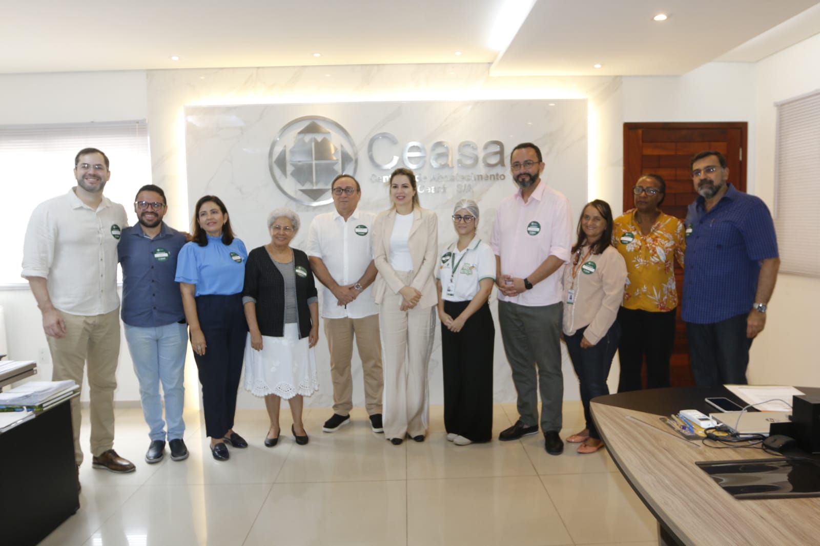 Com Tin Gomes e Onélia Santana, representantes do Consórcio Nordeste visitam a Ceasa para conhecer o Programa Mais Nutrição