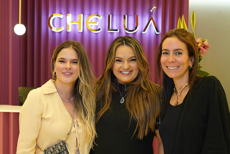 marcas regionais - Gigi e Luana Passos realizam cocktail de inauguração da loja Cheluá