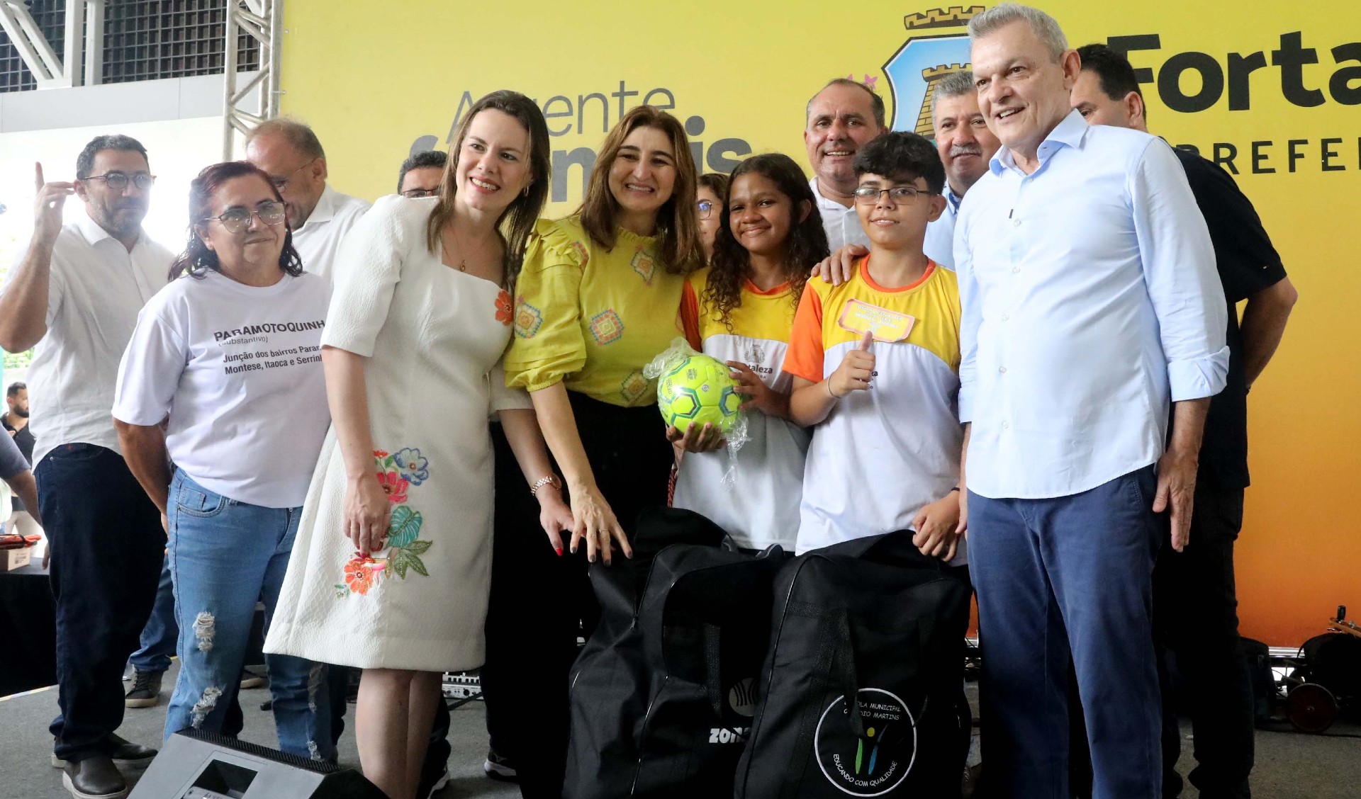 Sarto inaugura novo prédio da Escola Municipal Cláudio Martins em Fortaleza