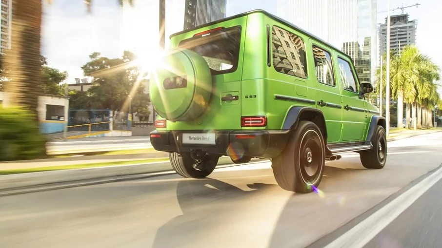 Estilo jipão do Mercedes-AMG G 63 desembarca no Brasil