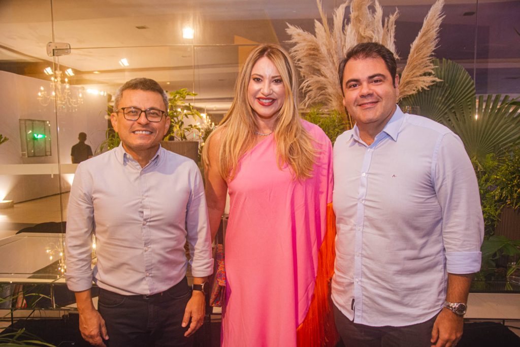 Adriano Muniz, Renata Oliveira e Marco Aurélio