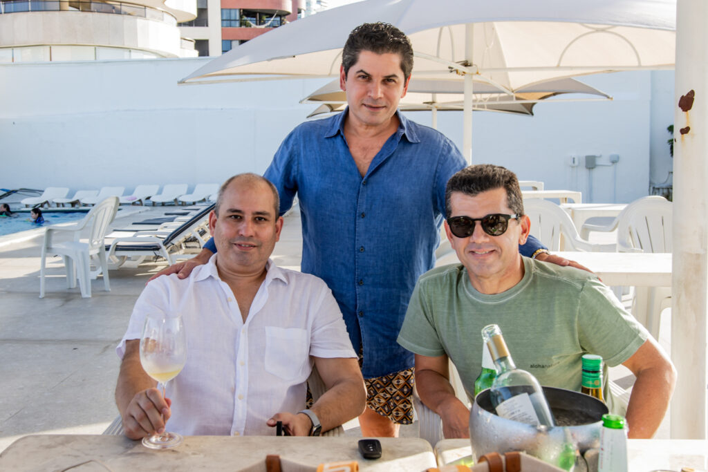 André Linheiro, Pompeu Vasconcelos E Erick Vasconcelos (1)