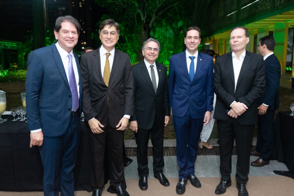 Cid Gomes, Hugo Figueiredo, Leonidas Cristino, Eduardo Bismarck E Júlio Ventura