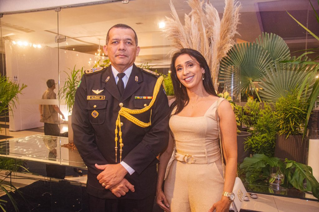 Coronel Klênio Savio e Jeruza Dionísio