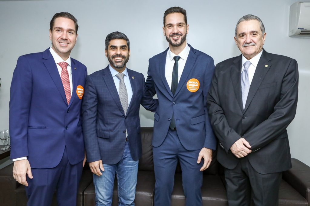 Eduardo Bismarck, Queiroz Junior, Guilherme Bismarck E Bismarck Maia