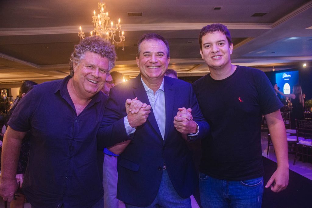 Evandro Colares, Ricardo Bezerra e Guilherme Colares