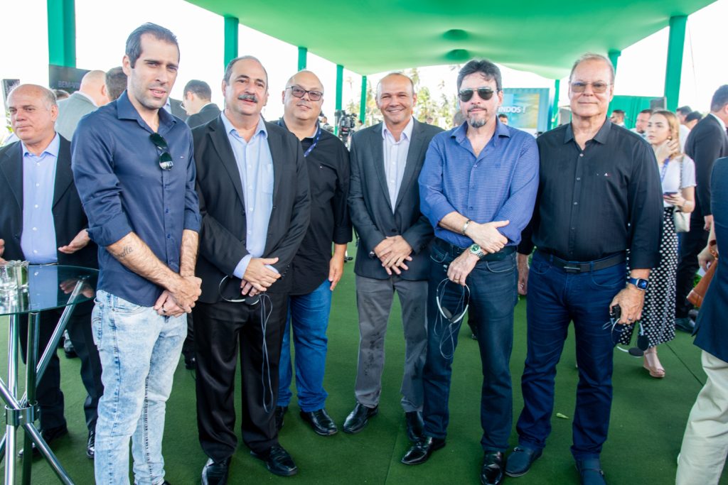 Fausto Pinheiro, Paulo André Holanda, Carlos Alberto, Eduardo Amaral, Adilson Benega E Roberto Cruz