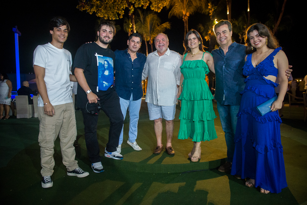 Guilherme Altran, Dudu Brígido, Pompeu Vasconcelos, Pedro Carapeba, Ticiana, Duda E Sarah Brígido (4)