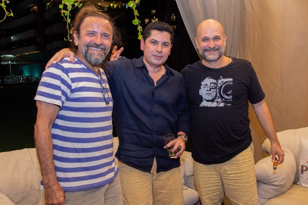 Halder Gomes, Pompeu Vasconcelos E Glauber Filho