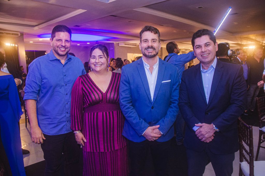 Homero Silva, Mayara Silva, Miguel Dias Filho e Pompeu Vasconcelos