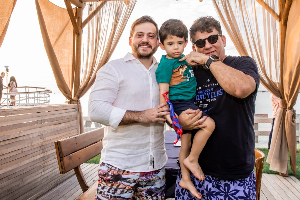 
				José Newton, Cinéas Neto e Cinéas Veloso 
				