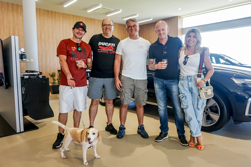 Linda, Fabio Fernandes, Alan Aguiar, Heitor Barreto, Chef Chevalier E Gardia Sá