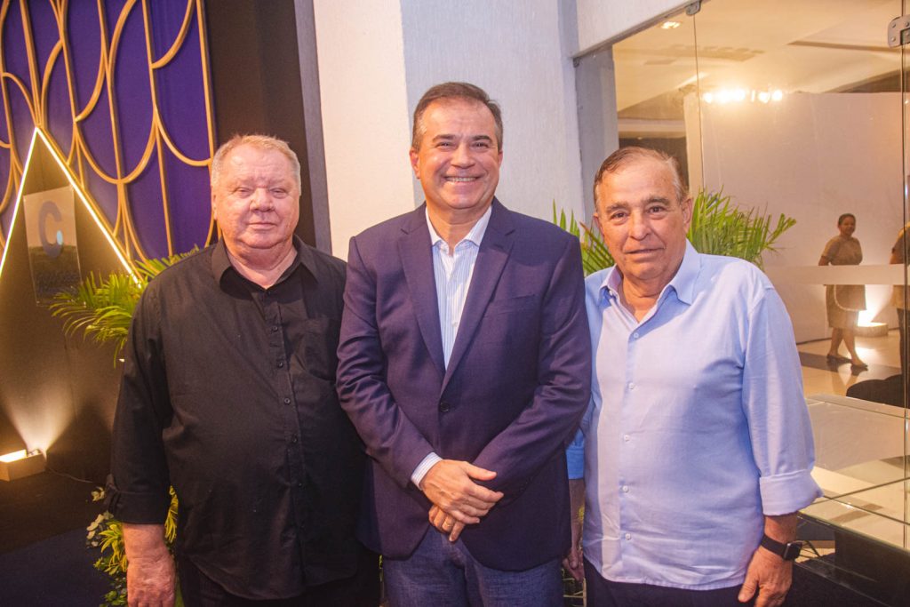 Manoel Florêncio, Ricardo Bezerra e Cláudio Targino