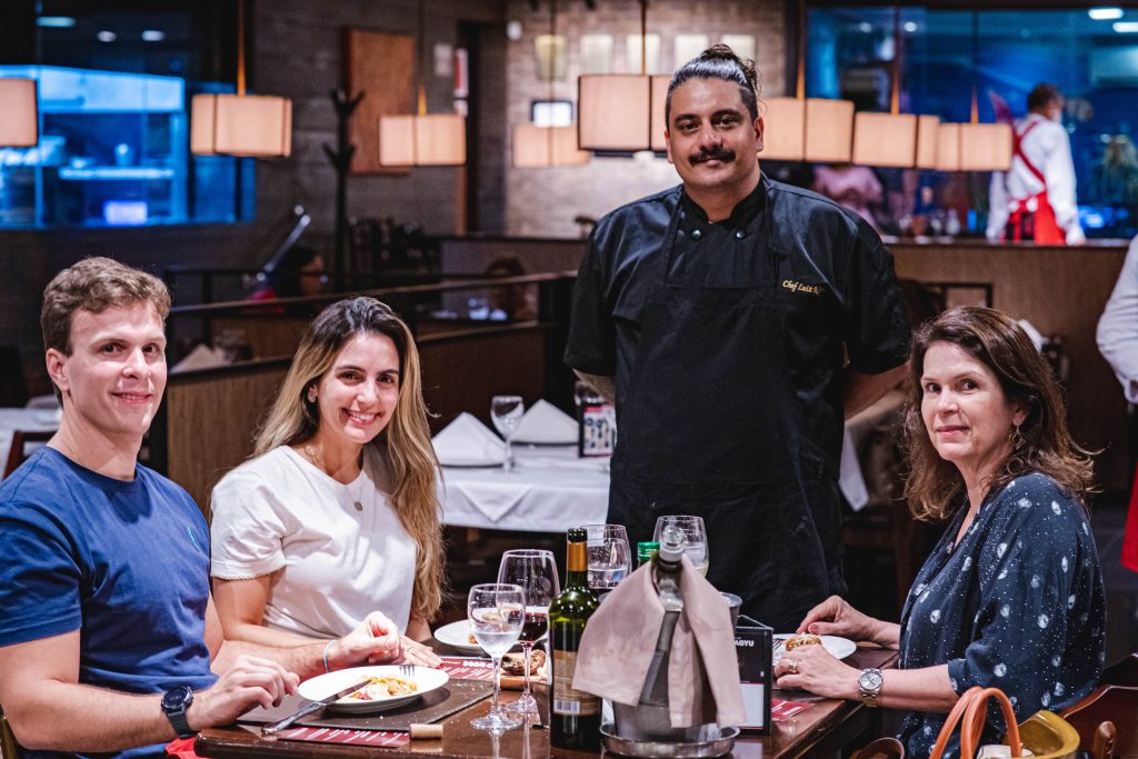 Miguel Seki, Lara Seki, Flavio Borges E Adriana