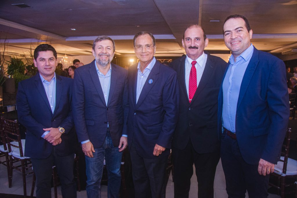 Pompeu Vasconcelos, Élcio Batista, Beto Studart, Franze Gomes e Marcelo Paz