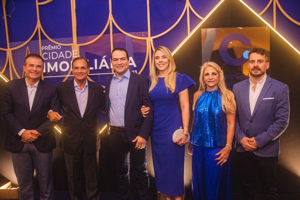 Ricardo Bezerra, Beto Studart, Marcelo Paz, Jade Romero, Rosângela Dias e Miguel Dias Filho
