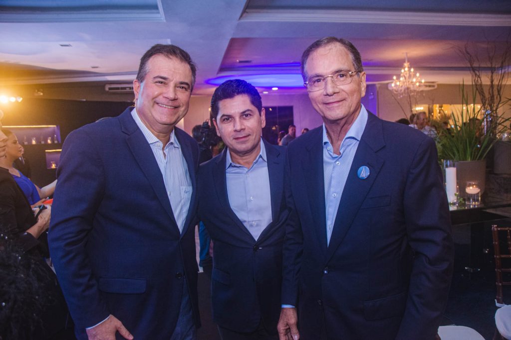 Ricardo Bezerra, Pompeu Vasconcelos e Beto Studart