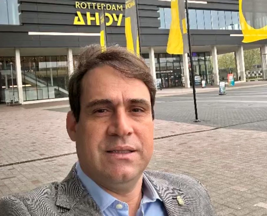 Salmito Filho busca novos negócios na área de Hidrogênio Verde em Roterdã