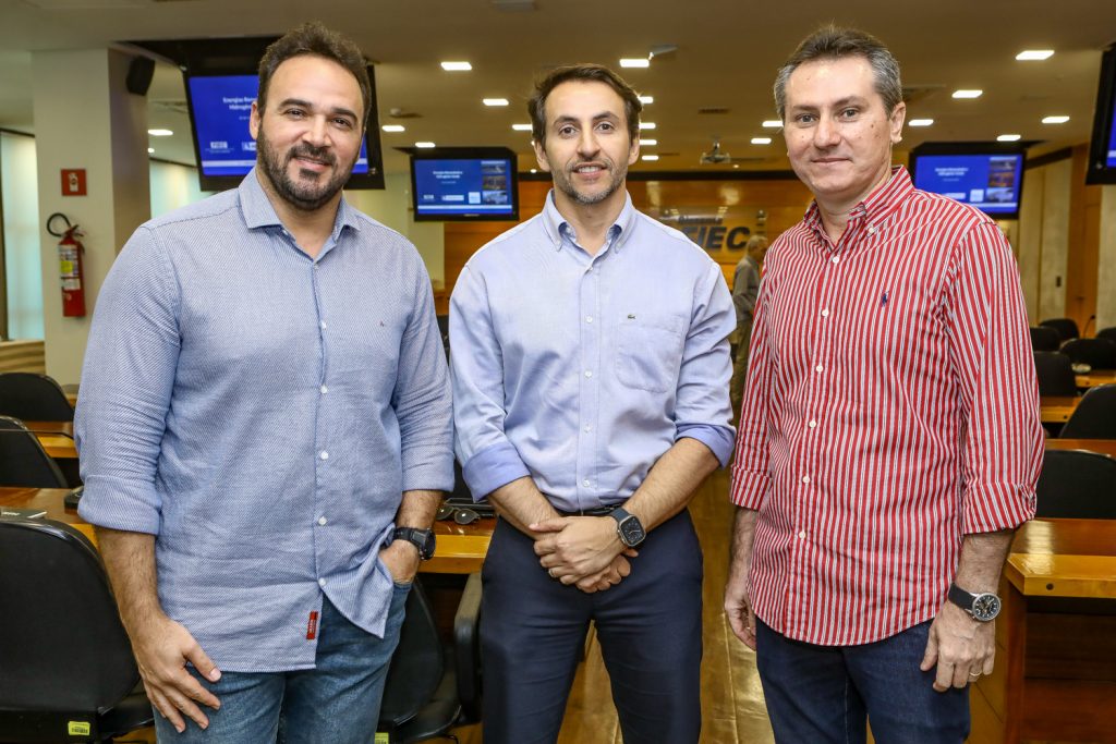 Tales Marques, Geolmar Tavares E Alber Sena