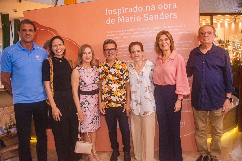 Welington Oliveira, Karla Mota, Renata Jereissati, Mario Sanders, Rachel Mendonca, Maria Clara Bulgari E Nilo Sergio