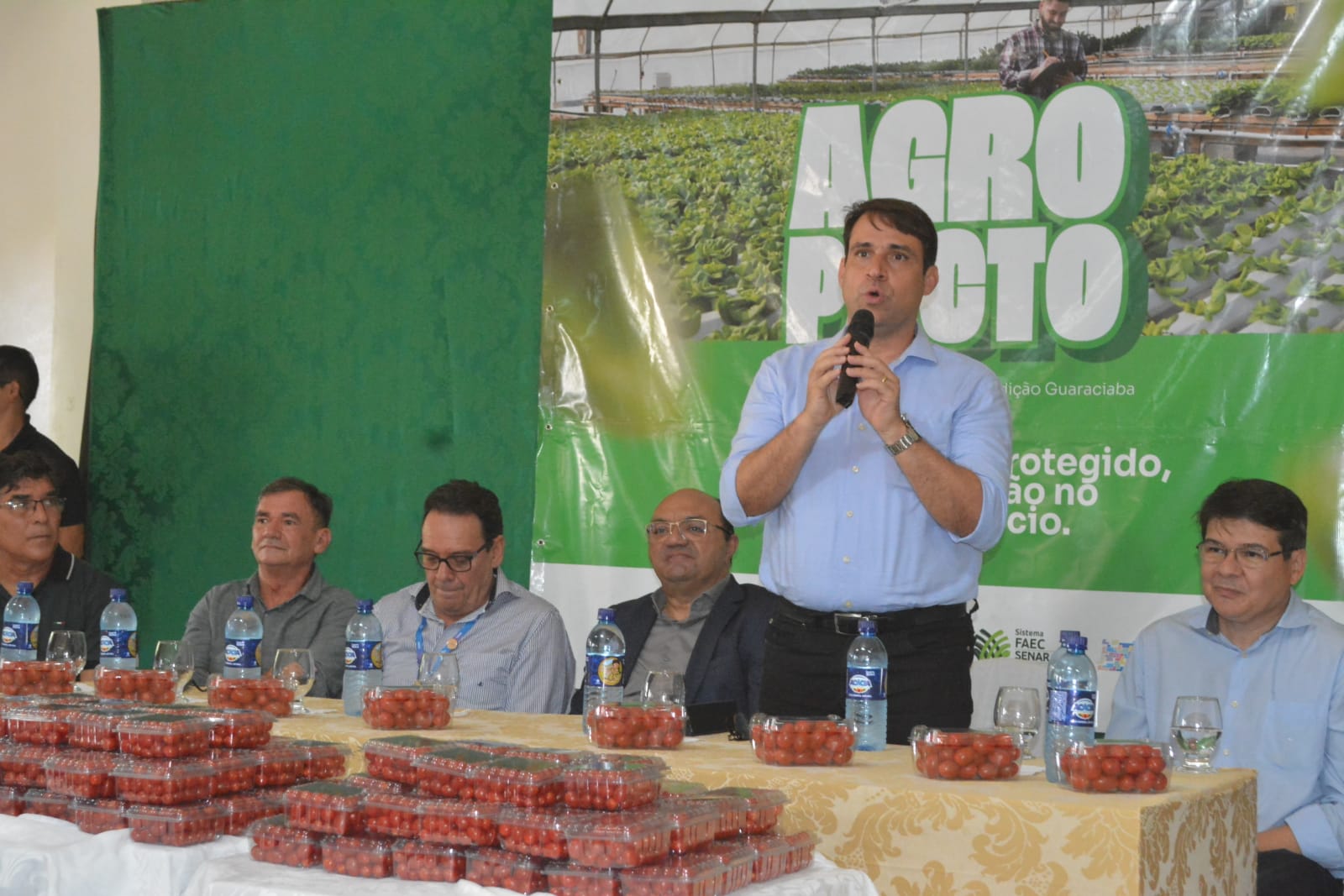 Salmito Filho participa do Pacto de Cooperação do Agronegócio da Ibiapaba em Guaraciaba do Norte